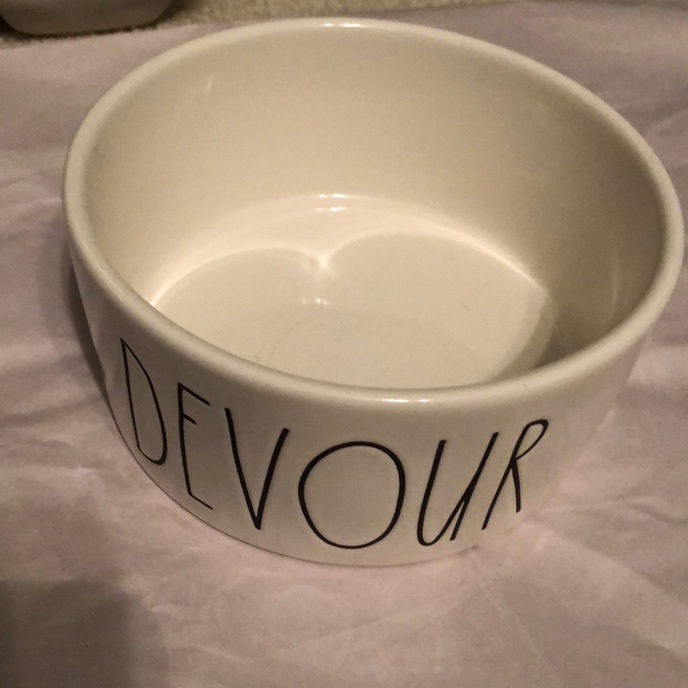 Rae Dunn dog bowl